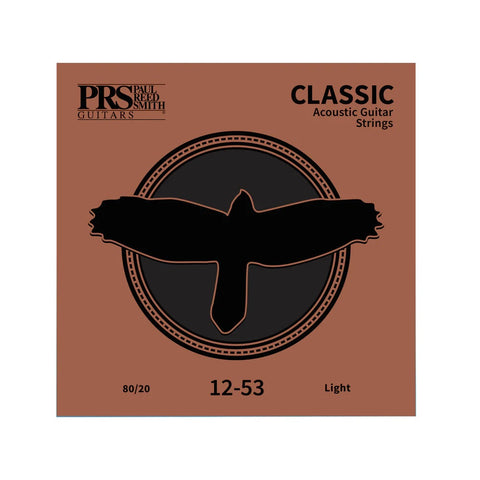 Paul Reed Smith Classic 80/20 Bronze Acoustic Guitar Strings Light 12-53-Music World Academy