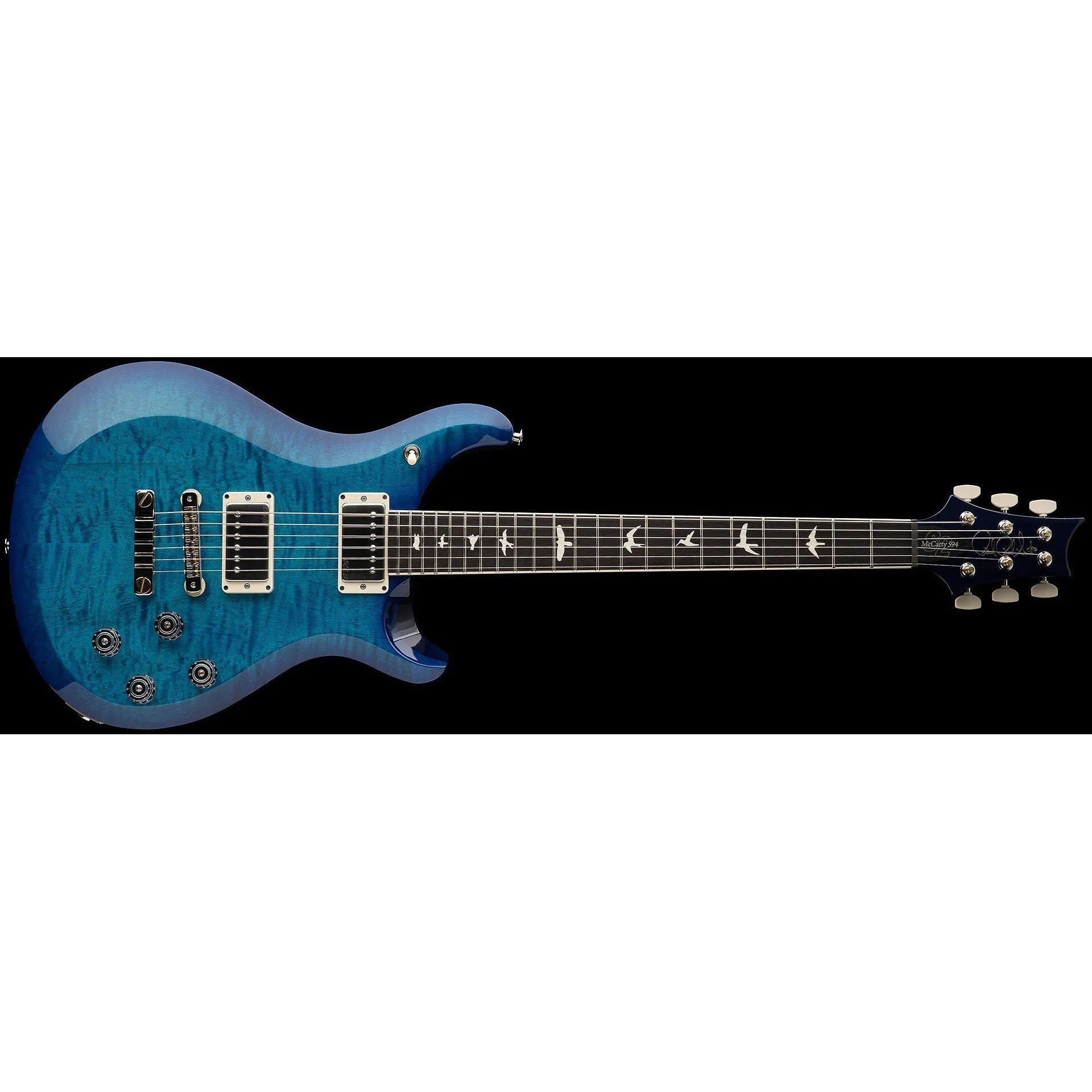 Paul Reed Smith S2 McCarty 594 Electric Guitar with Gig Bag-Lake Blue-Music World Academy