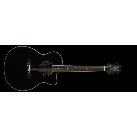 Paul Reed Smith SE AE20ESA-BX Acoustic/Electric Guitar with Gig Bag-Gloss Black-Music World Academy