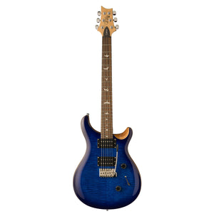 Paul Reed Smith SE Custom 24 Electric Guitar with Gig Bag-Faded Blue Burst (Discontinued)-Music World Academy