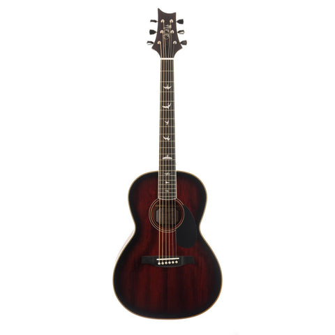 Paul Reed Smith SE PPE20 Parlor Acoustic/Electric Guitar with Gig Bag-Fire Red Burst-Music World Academy