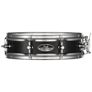 Pearl SFS1335B Piccolo Short Fuse Snare Drum 13"x3.5"-Black Steel-Music World Academy