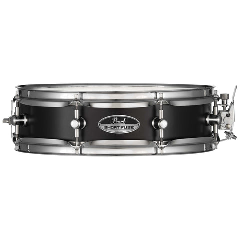 Pearl SFS1335B Piccolo Short Fuse Snare Drum 13"x3.5"-Black Steel-Music World Academy