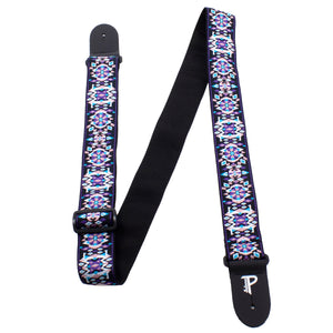 Perri's 7649 The Hope Collection 2" Jacquard Guitar Strap-Jalisco Amethyst-Music World Academy