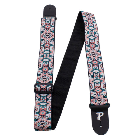 Perri's 7651 The Hope Collection 2" Jacquard Guitar Strap-Colima-Music World Academy