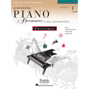 Piano Adventures 420230 Accelerated for the Older Beginner Christmas Book 1-Music World Academy