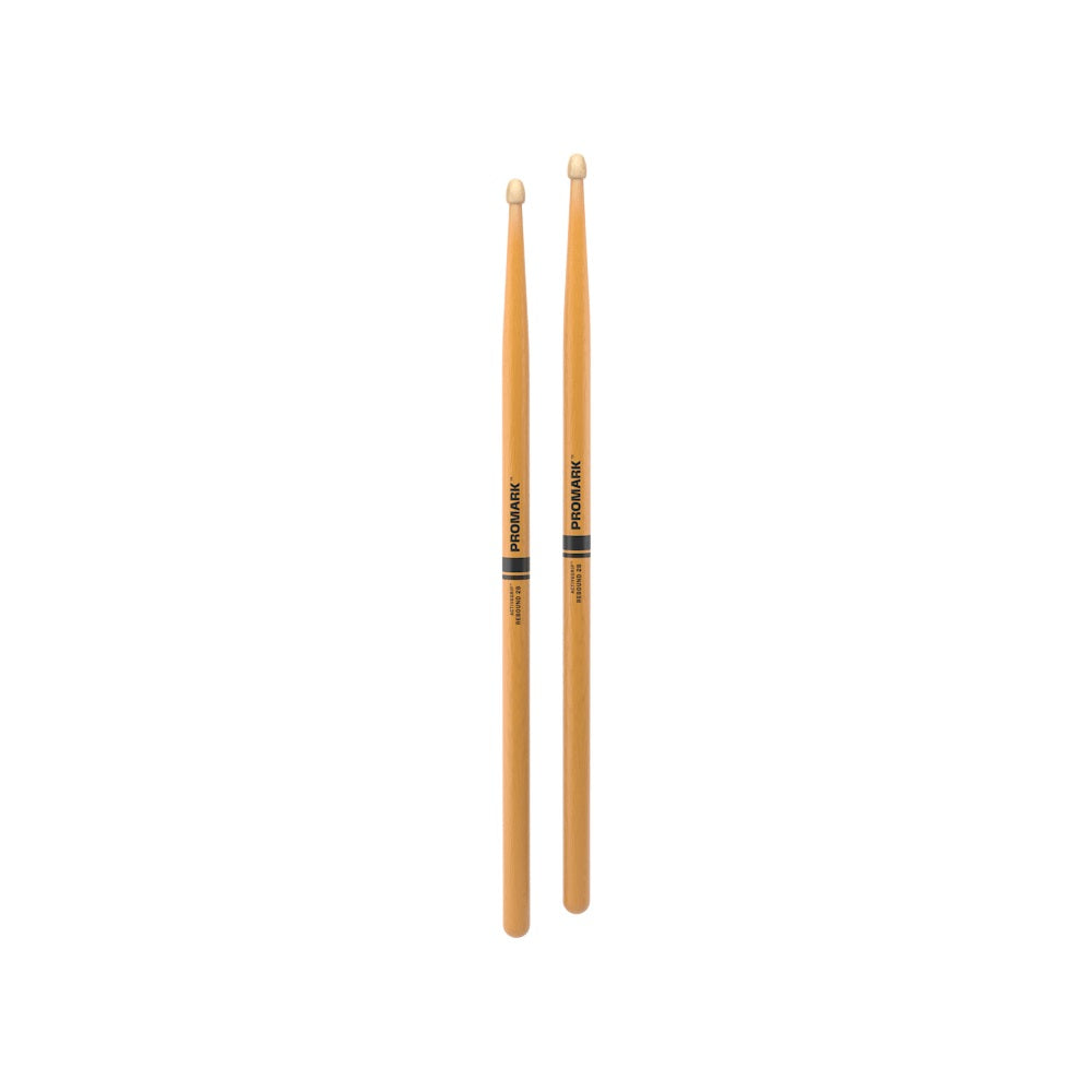 Promark R2BAGC 2B Active Grip Clear Rebound Hickory Drumstick-Music World Academy