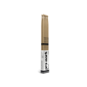 Promark TX5AW-4P Drumsticks 5A Wood Tip American Hickory 4-Pack-Music World Academy