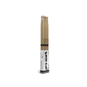 Promark TX5BW-4P Drumsticks 5B Wood Tip American Hickory 4-Pack-Music World Academy