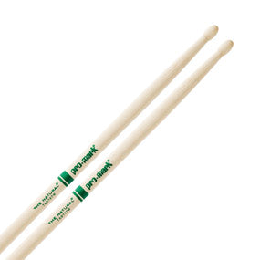 Promark TXR747W Drumsticks "The Natural" 747 Wood Tip American Hickory-Music World Academy