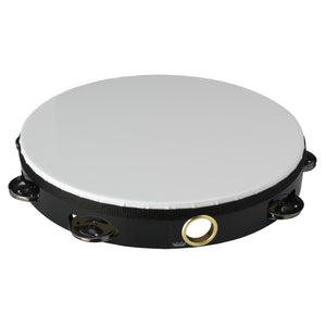 Remo TA-5110-ML Tambourine 10"-Black-Music World Academy