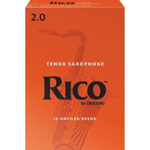 Rico RKA1025 Tenor Saxophone Reeds #2.5 Box of 10-Music World Academy