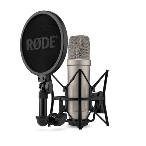 Rode NT1 5th Generation Studio Condenser Microphone-Silver-Music World Academy