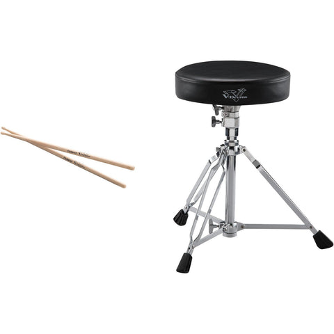 Roland DAP-2X Drum Accessory Pack with Drum Throne & Drumsticks-Music World Academy