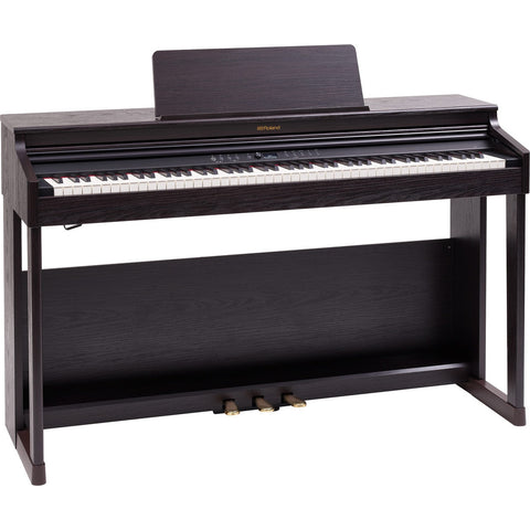 Roland RP701-DR Digital Piano with Stand & Bench-Dark Rosewood-Music World Academy