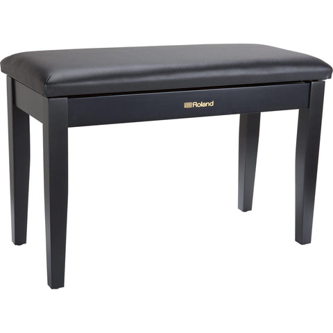 Roland RPB-D100BK Duet Piano Bench with Storage Compartment-Black-Music World Academy