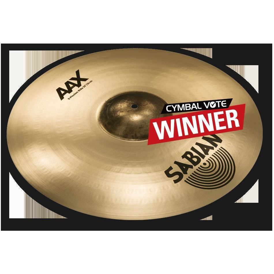 Sabian 2201287XB AAX 20" X-Plosion Ride Brilliant-Music World Academy