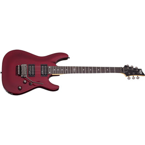 Schecter 3837-SHC C-1 Floyd Rose SGR Electric Guitar with Gig Bag-Metallic Red-Music World Academy