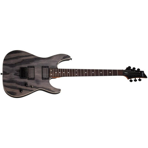 Schecter 3950 C-1 Standard Electric Guitar-Black Fade Burst Burl-Music World Academy