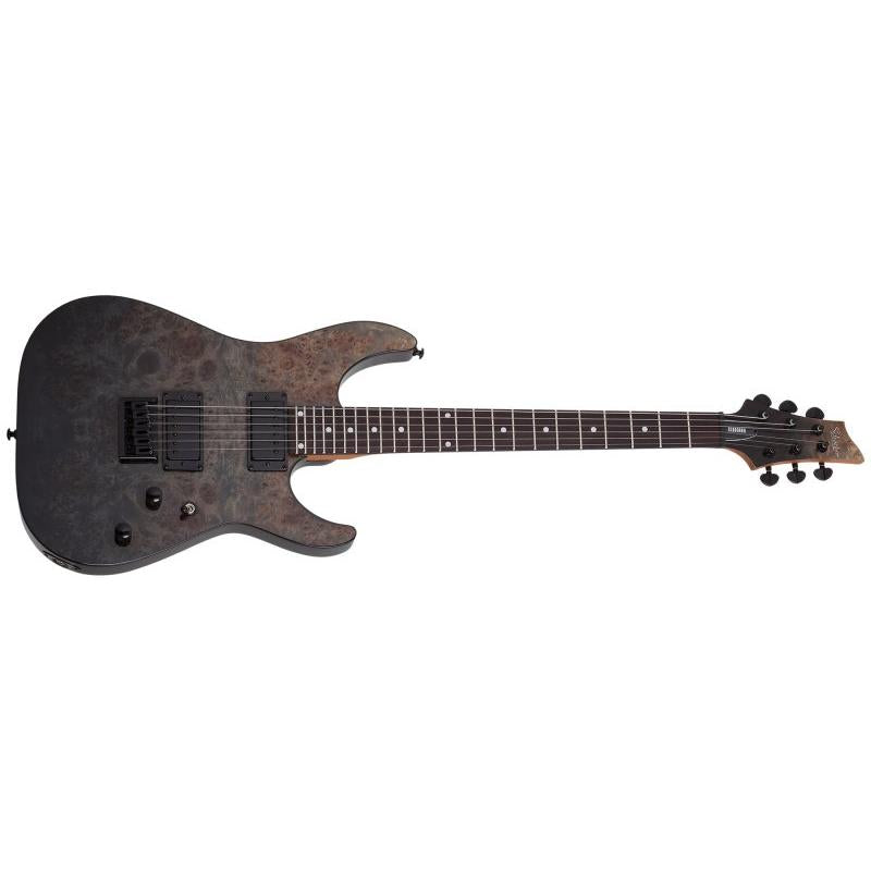 Schecter 3951 C-1 Standard Electric Guitar-Charcoal Satin-Music World Academy