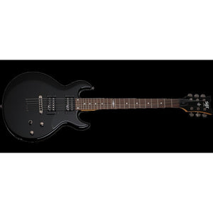 Schecter S1-SGR-BLK SGR Series Electric Guitar-Gloss Black with Gig Bag (Discontinued)-Music World Academy