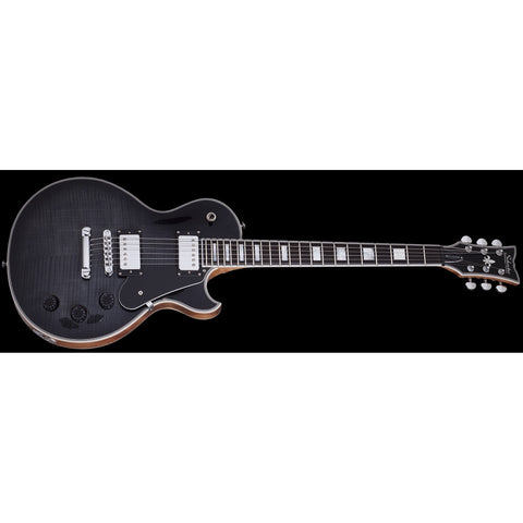 Schecter SOLO-II-CUSTOM-TBB/NAT Electric Guitar with Pasadena PIckups-Trans Black Burst (Discontinued)-Music World Academy