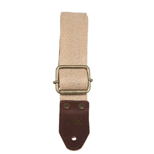 Seagull 048724 Outlaw Cotton Guitar Strap-Tan-Music World Academy