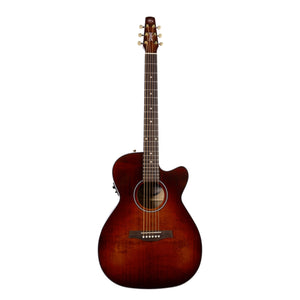 Seagull Performer Concert Hall Acoustic/Electric Guitar wih Gig Bag & Presys II Pickup-Burnt Umber-Music World Academy