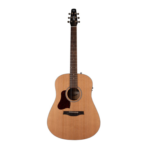 Seagull S6 Cedar Original Left-Handed Acoustic/Electric Guitar with Presys II Pickup-Music World Academy
