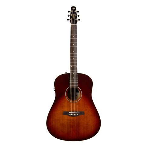 Seagull S6 Original Acoustic/Electric Guitar with Presys II Pickup-Burnt Umber-Music World Academy