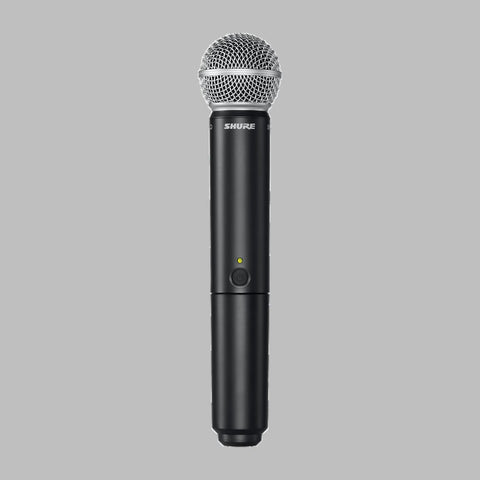 Shure BLX2/SM58-H9 Wireless Handheld Transmitter with SM58 Microphone-Music World Academy