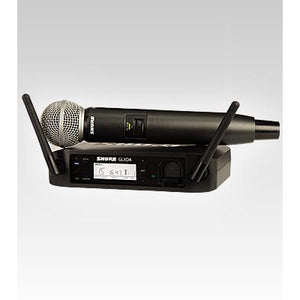 Shure GLXD24/SM58-Z2 Digital Wireless Handheld System with SM58 Microphone (Discontinued)-Music World Academy