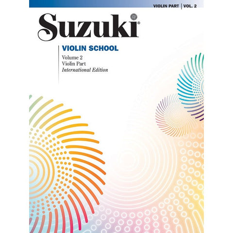 Suzuki 0146S Violin School Book Volume 2 Book Only-Music World Academy