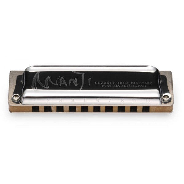 Suzuki M-20-A Manji Harmonica Key of A-Music World Academy