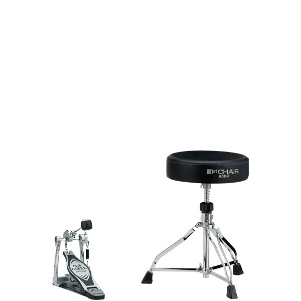 Tama HED2R 2-Piece Hardware Pack with Bass Drum Pedal & Throne-Music World Academy