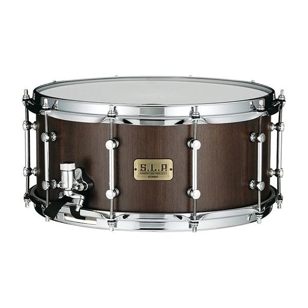 Tama LGW1465-MBW S.L.P. G-Walnut Snare Drum 14"x6.5"-Matte Black Walnut-Music World Academy