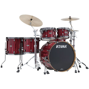 Tama Starclassic Performer Limited Edition 6-Piece Drumshell Kit-Crimson Red Waterfall-Music World Academy