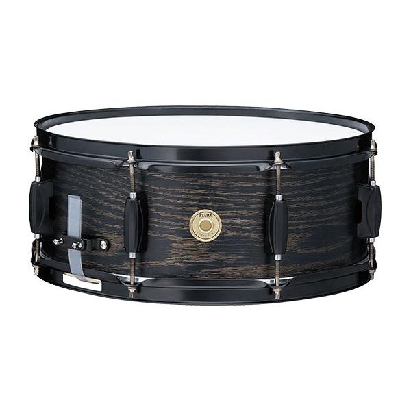 Tama WP1455BK-BOW Woodworks Snare Drum 14"x5.5"-Black Oak Wrap-Music World Academy