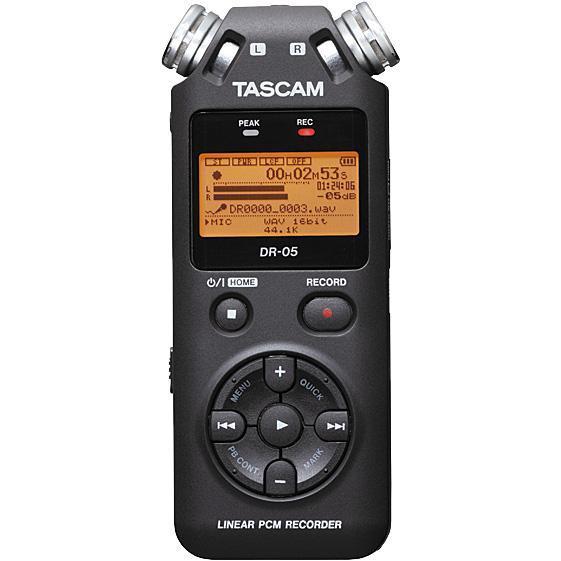 Tascam DR-05 Portable Handheld Digital Recorder (Discontinued)-Music World Academy