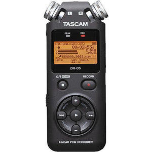 Tascam DR-05 Portable Handheld Digital Recorder (Discontinued)-Music World Academy