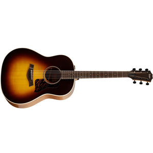 Taylor AD17e-SB Grand Pacific Dreadnought Acoustic/Electric Guitar with Aerocase-Tobacco Sunburst-Music World Academy