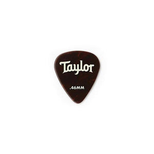 Taylor Premium Celluloid Guitar Picks 12-Pack .46mm-Tortoise Shell-Music World Academy