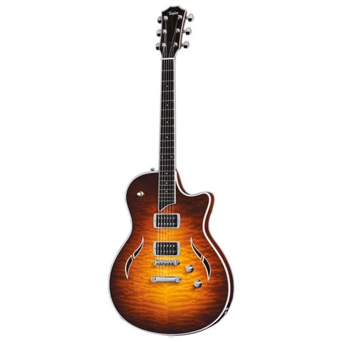 Taylor T3 Semi-Hollowbody Electric Guitar with Hardshell Case-Tobacco Sunburst (Discontinued)-Music World Academy
