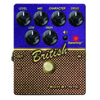 Tech 21 CS-BR-V2 Character Series British Version 2 Pedal (Discontinued)-Music World Academy
