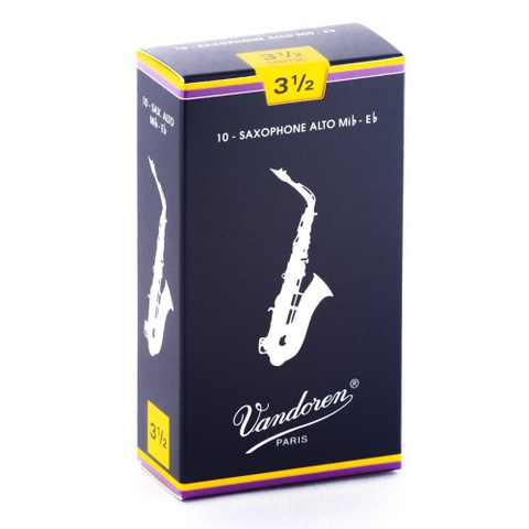 Vandoren SR2135 Alto Sax Reeds Size 3.5 10-Pack-Music World Academy