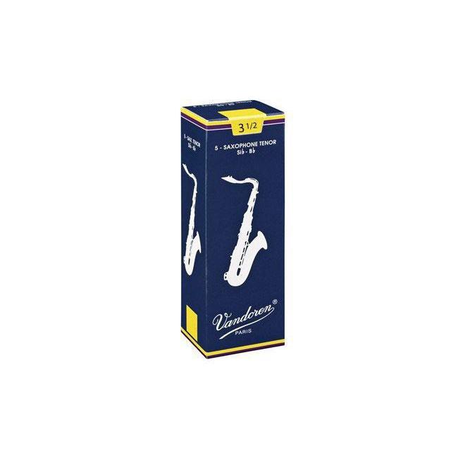 Vandoren SR2235 Tenor Saxophone Reeds Size 3.5 5-Pack-Music World Academy