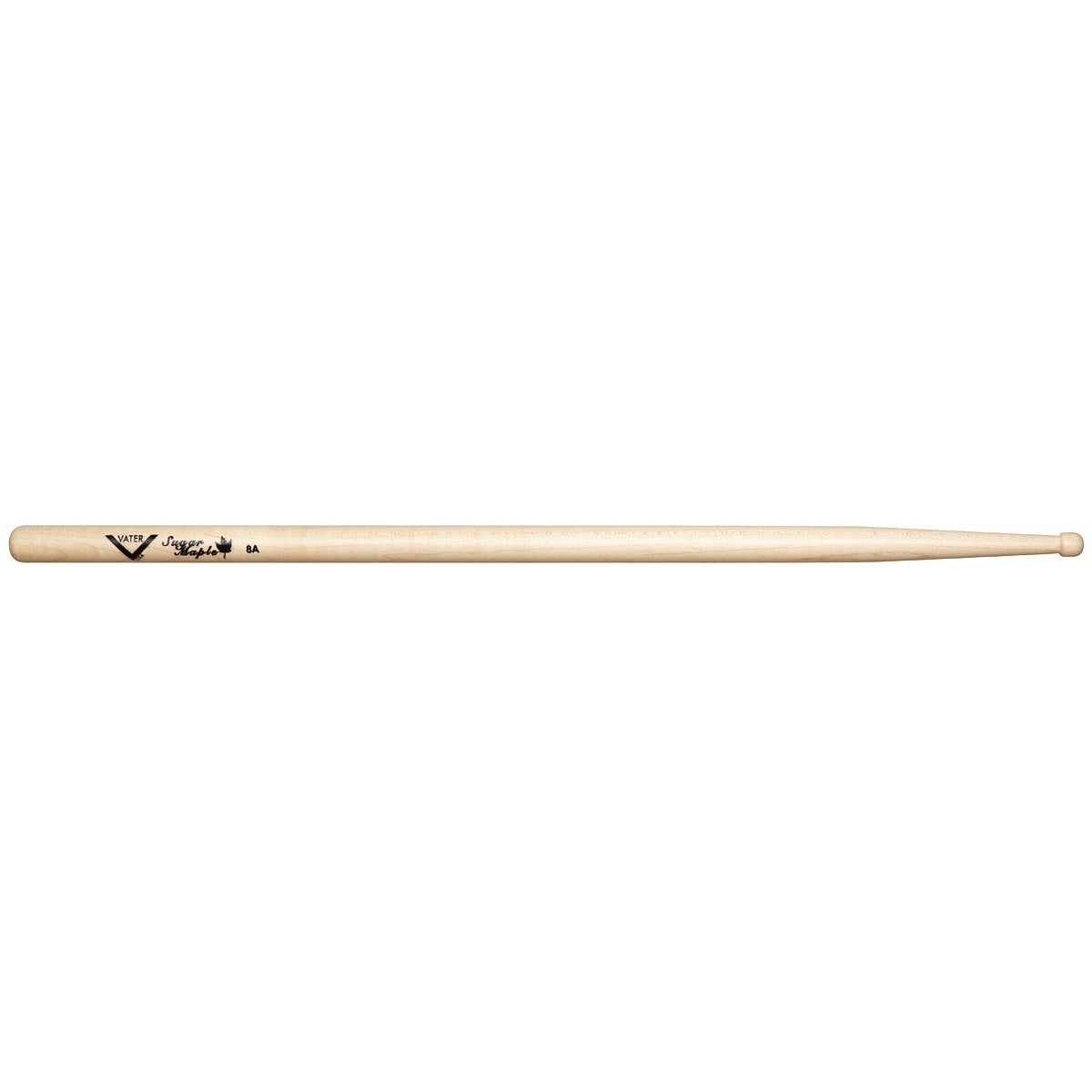 Vater VSM8AW Sugar Maple 8A Drumsticks Wood Tip-Music World Academy