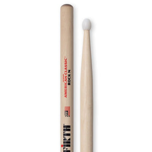 Vic Firth ROCK-N Drumsticks American Classic Nylon Tip Hickory (Discontinued)-Music World Academy