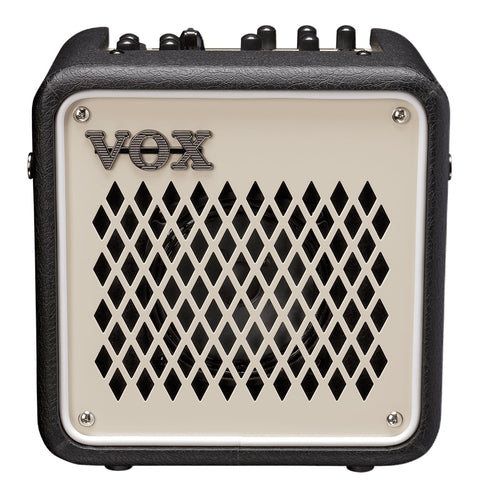 Vox VMG3BE Limited Edition Smoky Beige Mini-Go Portable Modeling Amp with 5" Speaker-3 Watts-Music World Academy