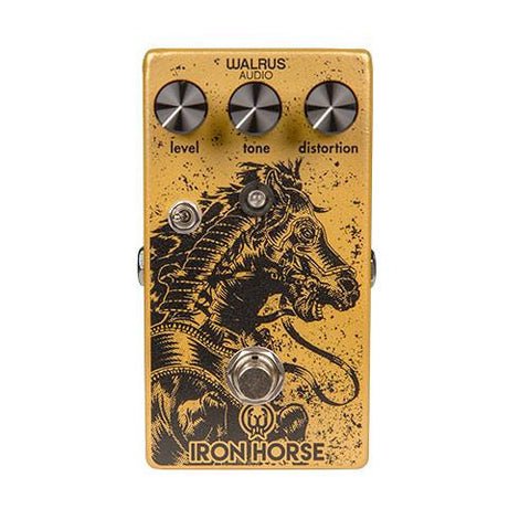 Walrus LM308 Iron Horse Distortion Pedal V.2 (Discontinued)-Music World Academy